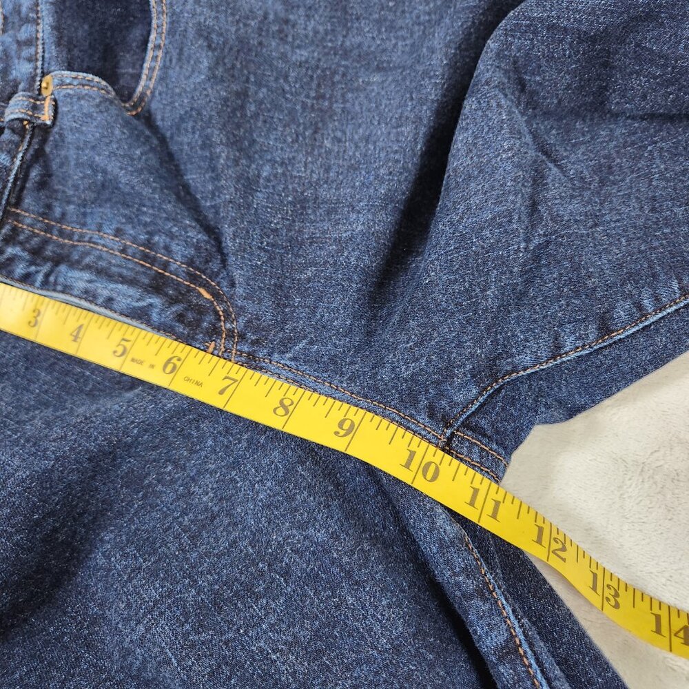 Lauren Ralph Lauren Womens Jeans Size 8 Petite Blue Denim Mid Rise Boot Cut - Picture 10 of 12